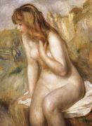 Pierre Renoir Bather Seated on a Rock Spain oil painting reproduction